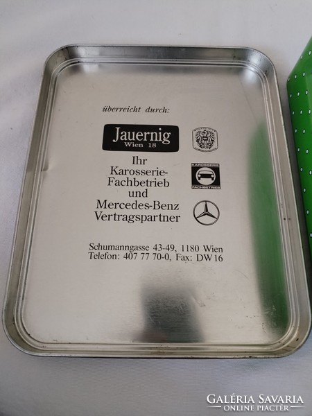 Mercedes - bádog dobozka / az art deco jegyében