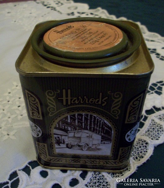 Old English tea box from Harrods
