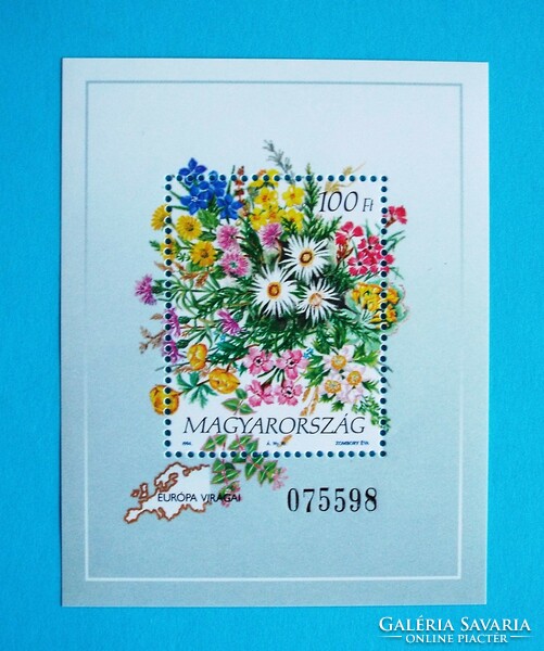 (B) 1994. Flowers of regions v. Block** - Europe - (cat.: 1,000.-)