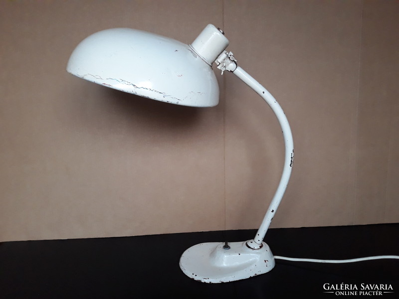 Elekthermax Bauhaus stílusú asztali lámpa az '50-es évekből