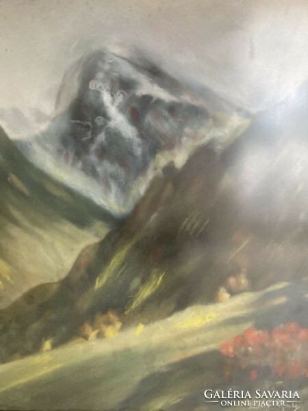 Unknown painter: mountains, valleys