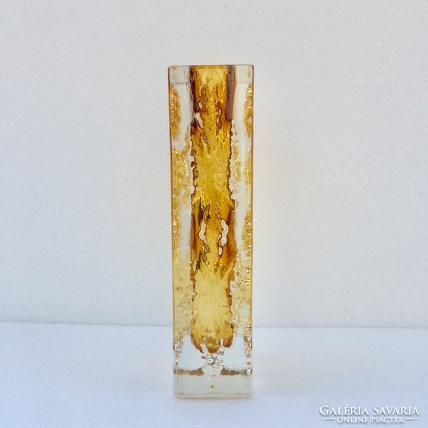 Ingrid glass-üveg-kristály váza-Kurt Wokan design