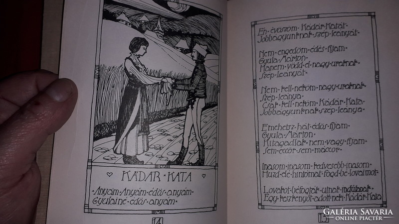 1908. Károly Kós: Székely ballads book according to pictures artunion-Széchenyi book publisher