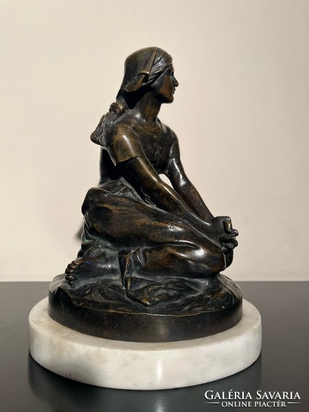 Bronze statue of Joan of Arc - Henri Chapu