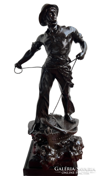 A copy of the statue Arthur Waagen - Safe Rescue