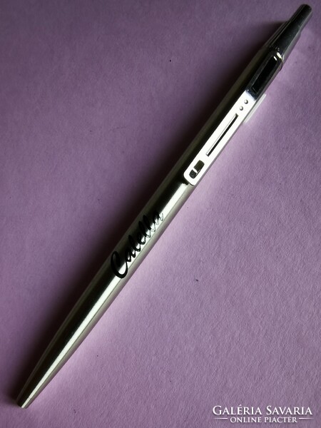 Vintage inoxcrom flighter chrome metal ballpoint pen
