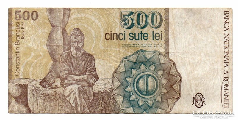 500    Lei     1991    Románia