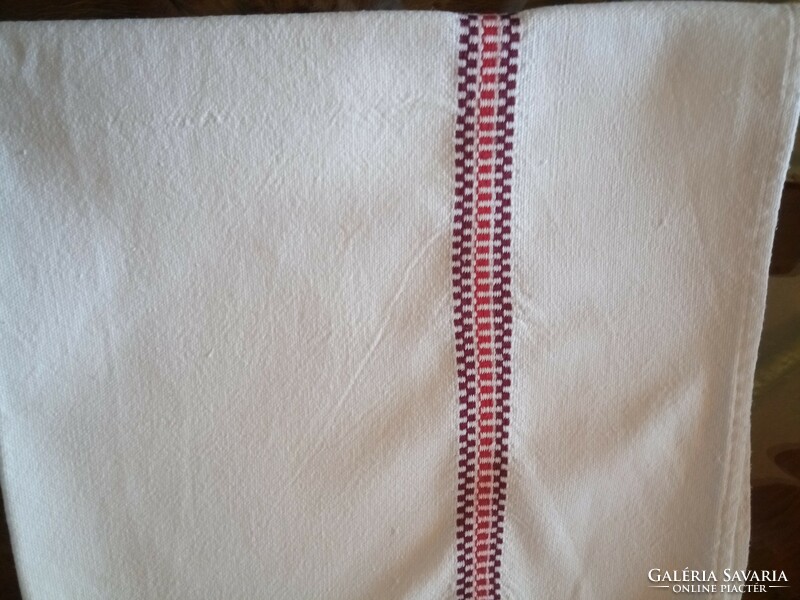 3 Kitchen textiles, one linen, two mixed fibers xx