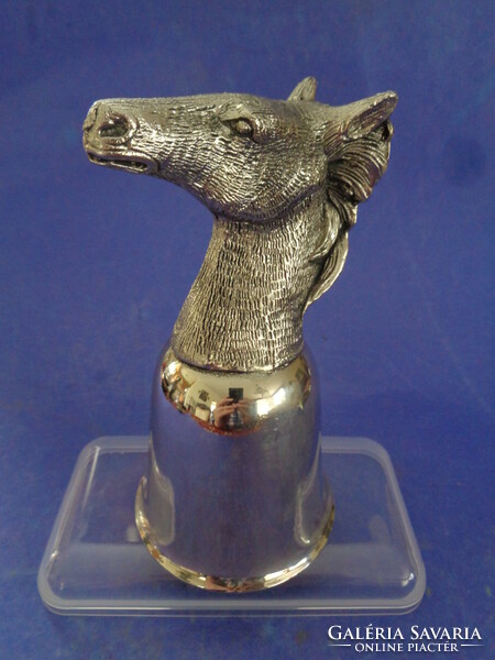 Marked hunting cup with horse, head cup