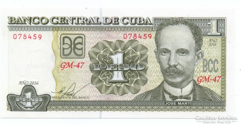 1    Peso    2016    Kuba