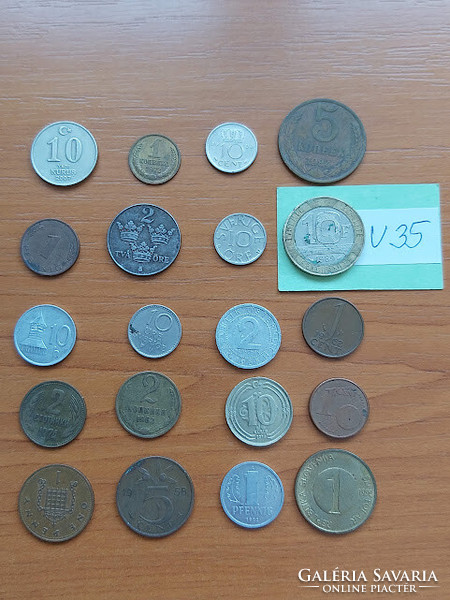20 mixed coins v35