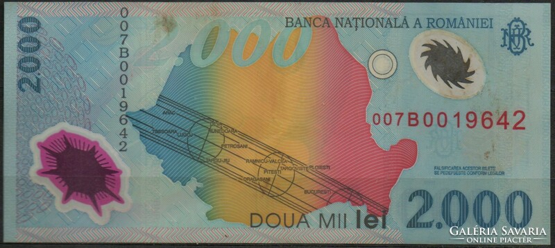 D - 147 - foreign banknotes: Romania 1999 2000 lei