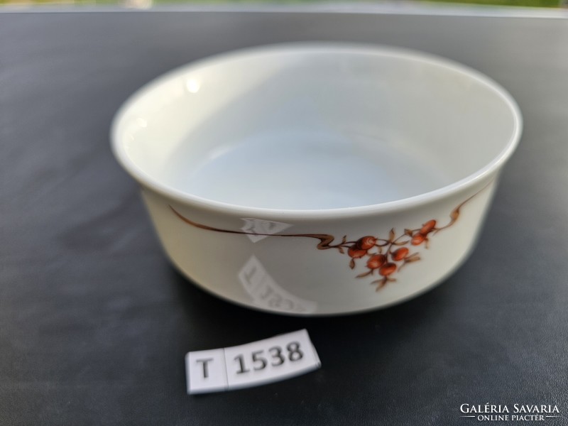 T1538 lowland rosehip patterned compote 13 cm