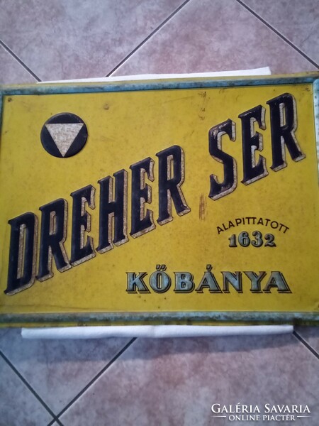 Special!! Old plaque advertising Kőbánya beer