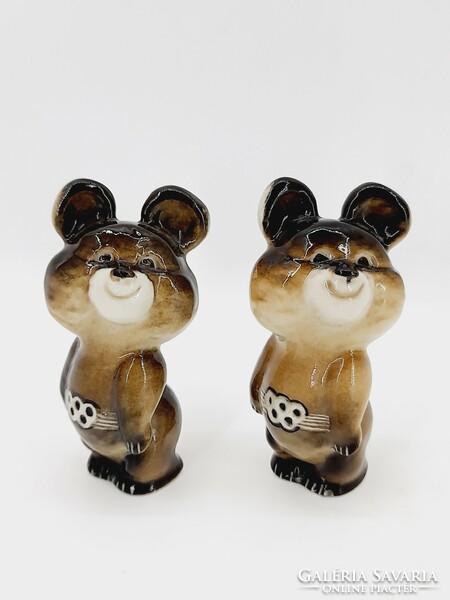 Little misa teddy bear, Lomonosov porcelain, 7 cm
