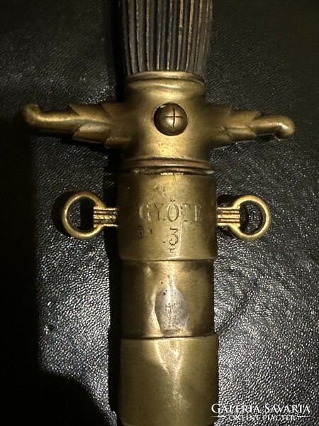 Original old fireman's dagger for sale in pristine condition! Price: 200,000.-