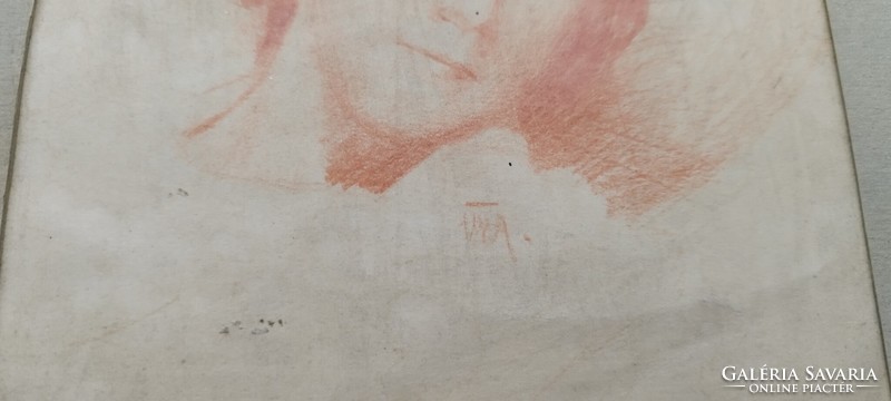 Ceruza rajz ismeretlen festőtől