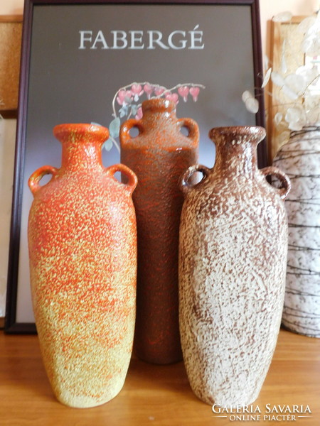 Pesthidegkút minimalist floor vase family 42, 36.5 and 36 cm