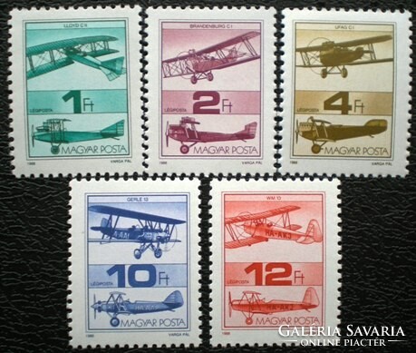 S3936-40 / 1988 aviation history stamp set postal clerk