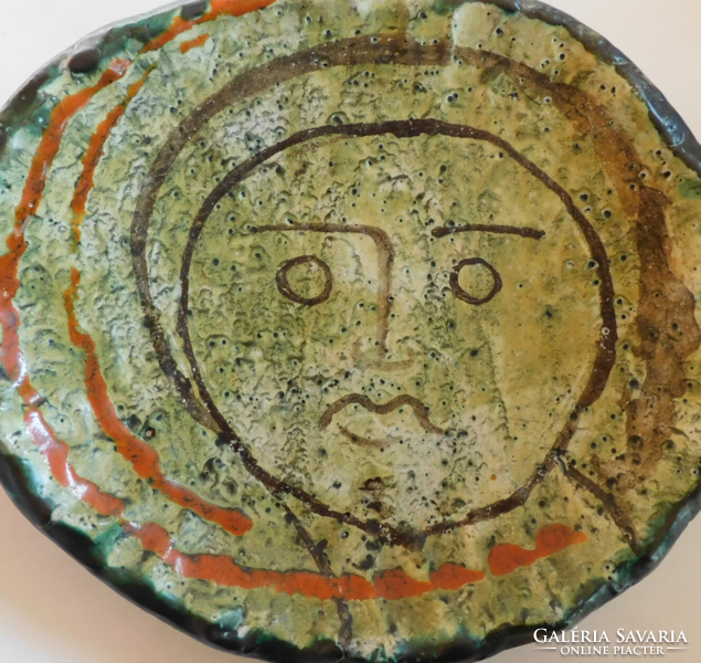 Retro ceramic craftsman bowl with miller's mark