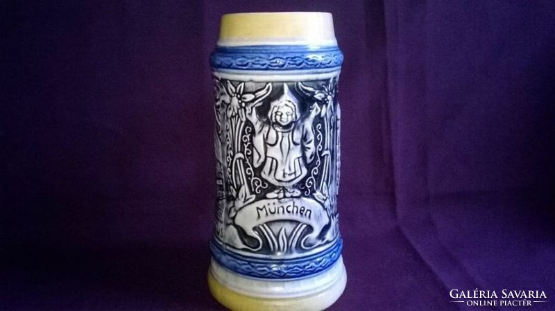Ceramic beer mug 4.