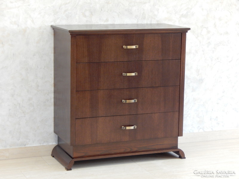 Art deco chest of drawers with 3 drawers [h19]