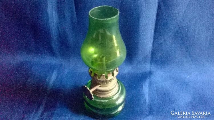 Green mini kerosene lamp 13.