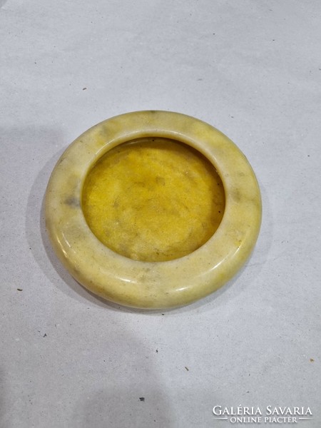 Old marble bowl