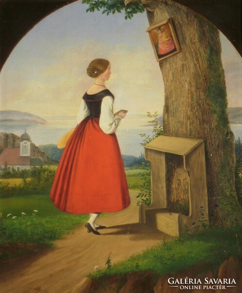 Unknown painter (mid-19th century): prayer