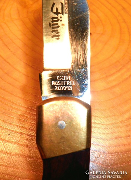 Large herbertz jäger knife, from a collection.