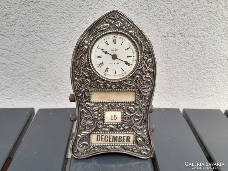 HUF 1 very, very rare beautiful antique USA silver watch