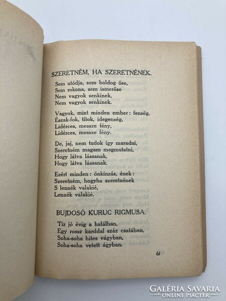 Ady Endre: Gyűjtemény Ady Endre verseiből, 1918 - Falus Elek illusztrált borítójával