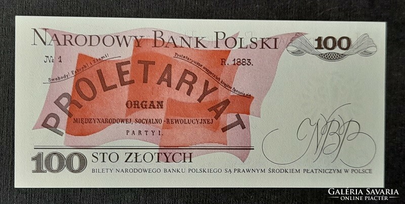 Poland * 100 zlotys 1986