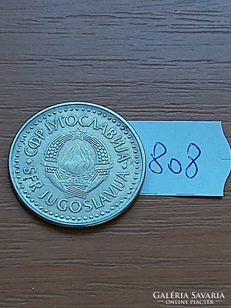 Yugoslavia 50 dinars 1987 copper-zinc-nickel 808