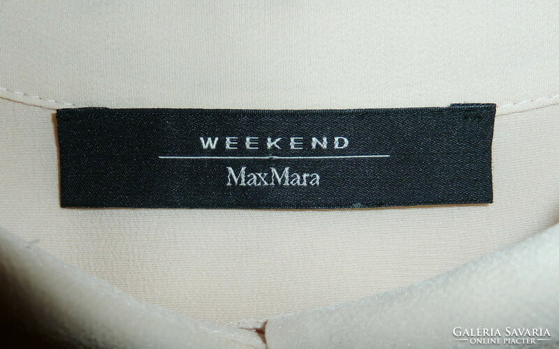 100% Real silk max mara women's shirt blouse