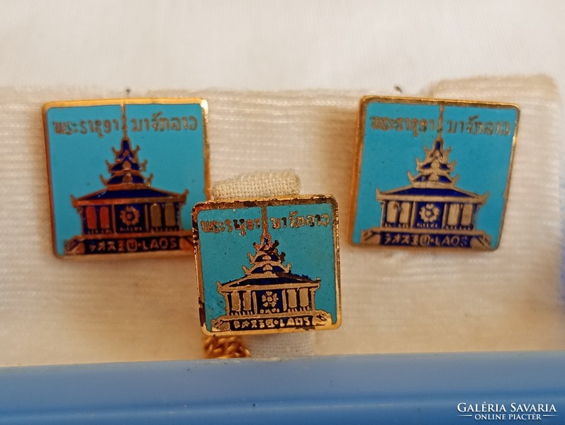 Cufflinks and tie buttons promotart laos is a company that promotes and distributes handicraft products
