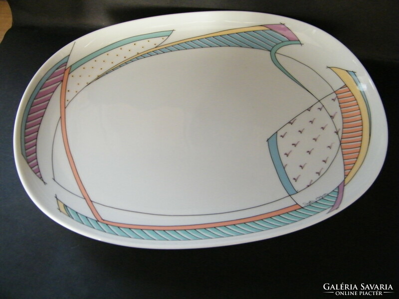 Rosenthal studio-linie dorothy hefner, tapio wirkkala new wave oval serving bowl