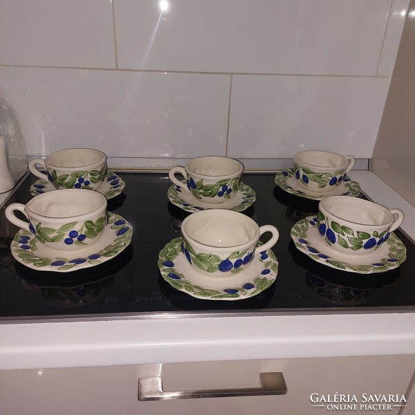 Ceramic tea mug set
