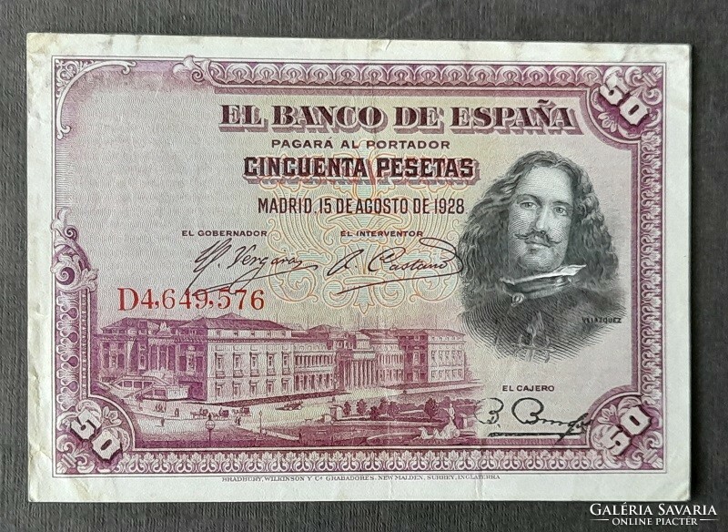 Spain * 50 pesetas 1928