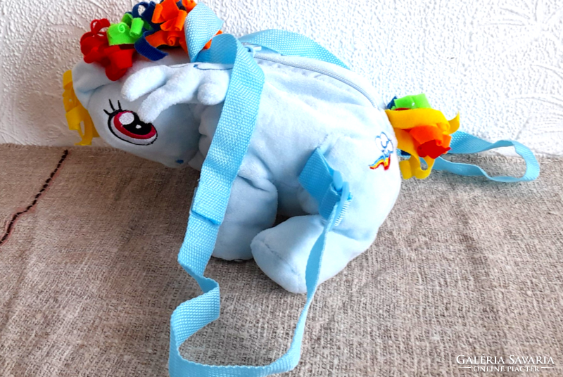 My little pony - rainbow - plush backpack