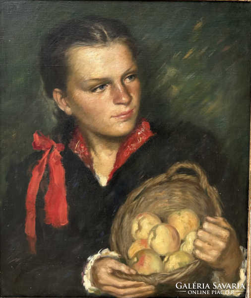 Rezes Molnár Lajos (1896-1989) : Fiatal Leány