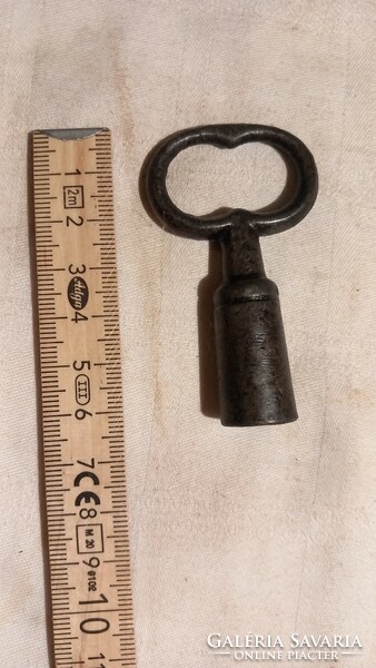 Old iron watch key