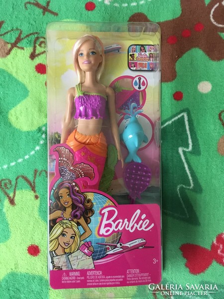 Új Sellő Barbie baba eladó