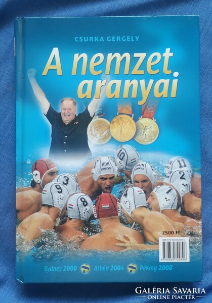 A nemzet aranyai. A ,, Szupermenek" által dedikált kiadvány. Sporttörténeti kuriózum!