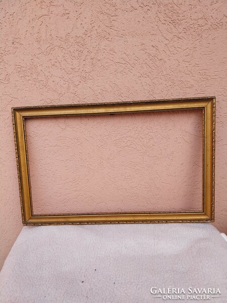 Gilded, old wooden photo frames /3 pcs/