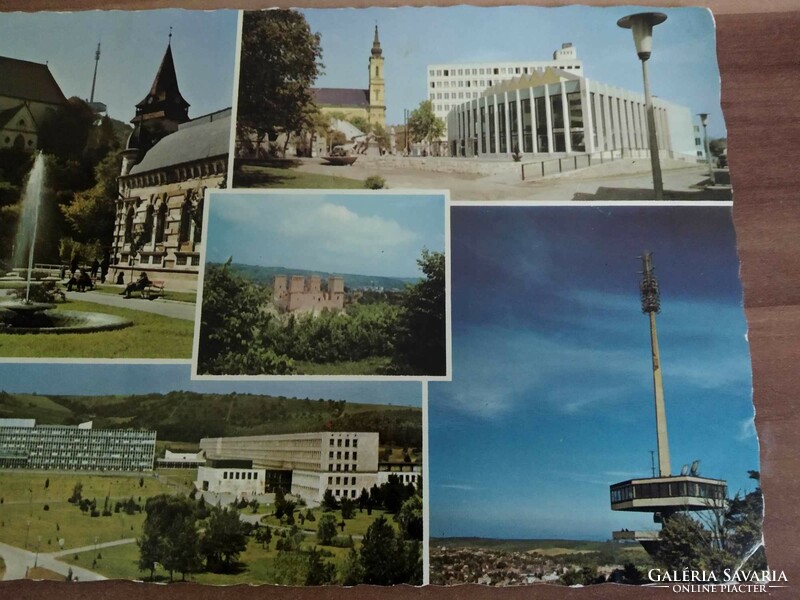 Miskolc, tv-torony, (72 m) használt, 1970-es évek