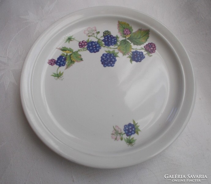 Ditmar urbach, Czech cake plate 1pc (blackberry pattern)