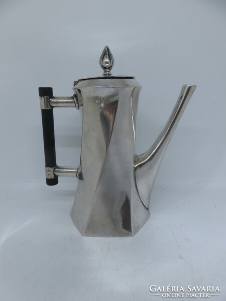 Beautiful German art-deco silver coffee pot