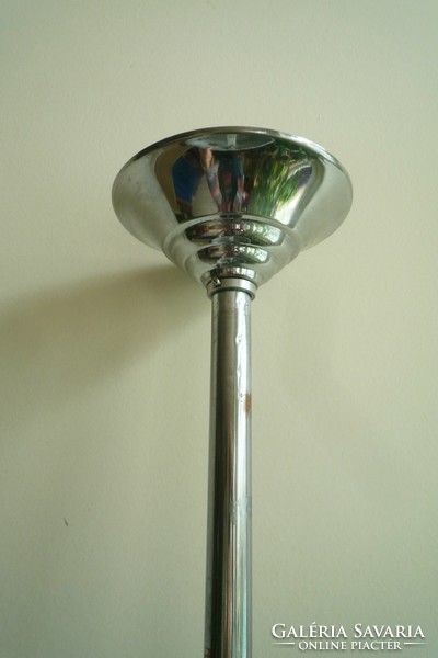 Vintage art deco ceiling lamp with streamline chandelier from the 30s