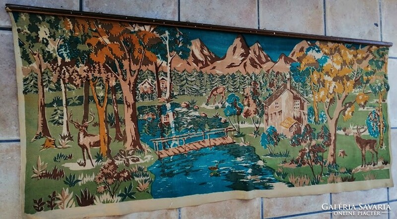 Old tapestry, wall protector 70 x 160 cm